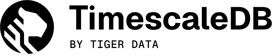 TimescaleDB Logo - Dark