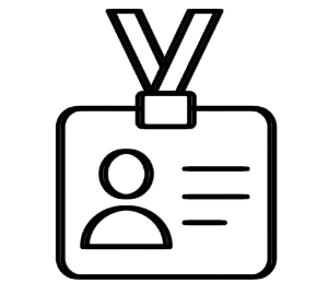 event attendee badge
